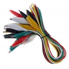 5PCS* 40CM Alligator Clips Test Leads (5AGC-40CM-001)