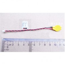 BIOS CMOS battery CR1220 with cable 2-pin stekker (CR1220)