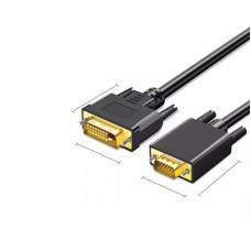 DVI-I (24+5) Dual Link Male to VGA Male Cable M/M, 1.5m (DVII-VGA-M-M-1.5M) DVI-I (24+5) Dual Link Male to VGA Male Cable M/M, 1.5m (DVII-VGA-M-M-1.5M)