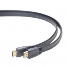 Cablexpert HDMI Male-Male Flat Cable, 1.8m, Black (H3014-CC-HDMI4F-6) Cablexpert HDMI Male-Male Flat Cable, 1.8m, Black (H3014-CC-HDMI4F-6)