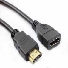 HDMI V1.4 Extension Cable, Black 30CM (H3014-EXT-30CM) HDMI V1.4 Extension Cable, Black 30CM (H3014-EXT-30CM)