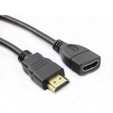HDMI V1.4 Extension Cable, Black 50CM (H3014-EXT-50CM) HDMI V1.4 Extension Cable, Black 50CM (H3014-EXT-50CM)
