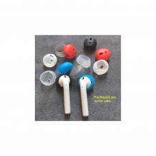 A Pair of Anti-Slip Covers for Airpods & Earpods, Transparent. (HDS-EC-AE001T) A Pair of Anti-Slip Covers for Airpods & Earpods, Transparent. (HDS-EC-AE001T)