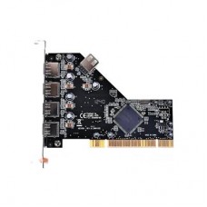 PCI 4+1 USB 2.0 Kaart VIA chipset (INT-PCI-USB4) PCI 4+1 USB 2.0 Kaart VIA chipset (INT-PCI-USB4)