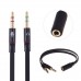 Audio Jack 3.5mm Y-Splitter M/F, Stereo+Microfoon, platte kabel, zwart, oa iPhone/Samsung headset (JACK-PH-SP2) Audio Jack 3.5mm Y-Splitter M/F, Stereo+Microfoon, platte kabel, zwart, oa iPhone/Samsung headset (JACK-PH-SP2)