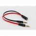 Audio Jack 3.5mm Y-Splitter M/F, Stereo+Microfoon, platte kabel, zwart, oa iPhone/Samsung headset (JACK-PH-SP2) Audio Jack 3.5mm Y-Splitter M/F, Stereo+Microfoon, platte kabel, zwart, oa iPhone/Samsung headset (JACK-PH-SP2)