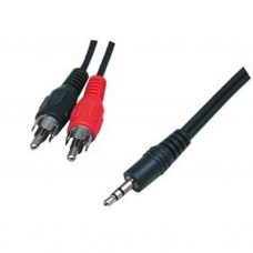 Cablexper Jack 3.5mm to RCA-cinch Stereo, 5.0m (JACKRCA-MM50) Cablexper Jack 3.5mm to RCA-cinch Stereo, 5.0m (JACKRCA-MM50)