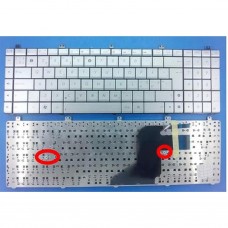 Notebook keyboard for ASUS N55 N75 silver (KBAS028) Notebook keyboard for ASUS N55 N75 silver (KBAS028)