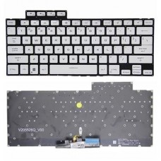 Notebook keyboard for Asus ROG Zephyrus G14 GA402 with backlit White (KBAS138B-02) Notebook keyboard for Asus ROG Zephyrus G14 GA402 with backlit White (KBAS138B-02)
