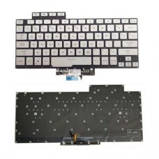 Notebook keyboard for Asus ROG Zephyrus G14 GA401 with backlit Silver (KBAS141B-02) Notebook keyboard for Asus ROG Zephyrus G14 GA401 with backlit Silver (KBAS141B-02)