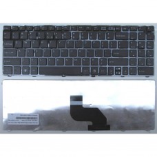 Notebook keyboard for MSI CR640 CX640 with frame (KBMS009) Notebook keyboard for MSI CR640 CX640 with frame (KBMS009)