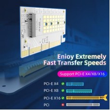 NVMe SSD to PCIe converter (KT058A) NVMe SSD to PCIe converter (KT058A)