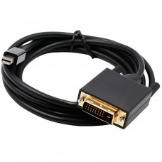 Mini DisplayPort Male to DVI Male,1.8 meters, Black (MNDPD-180M-M-BK) Mini DisplayPort Male to DVI Male,1.8 meters, Black (MNDPD-180M-M-BK)