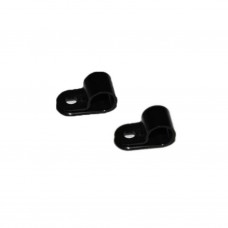2* R-Type Cable Clips with mounting hole for Max.16pcs 22AWG Cables (MNT-RCC-03) 2* R-Type Cable Clips with mounting hole for Max.16pcs 22AWG Cables (MNT-RCC-03)