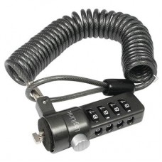 LogiLink PC/Notebook Combinatieslot (spiraalkabel), lengte 1,8m, zwart (NBS004) LogiLink PC/Notebook Combinatieslot (spiraalkabel), lengte 1,8m, zwart (NBS004)