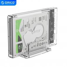 ORICO-2.5 inch Transparent USB3.0 Hard Drive Enclosure with Stand (ORICO-2159U3-CR-BP) ORICO-2.5 inch Transparent USB3.0 Hard Drive Enclosure with Stand (ORICO-2159U3-CR-BP)