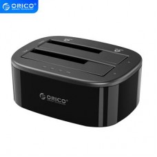 ORICO-2.5 / 3.5 inch 2 Bay USB3.0 1 to 1 Clone Hard Drive Dock (ORICO-6228US3C-BK) ORICO-2.5 / 3.5 inch 2 Bay USB3.0 1 to 1 Clone Hard Drive Dock (ORICO-6228US3C-BK)