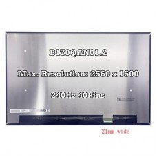17" 240Hz QHD+ LCD Screen IPS Display Panel 40Pin Mini(21mm) Back Fold (P170E4M40-BF4-IMI) 17" 240Hz QHD+ LCD Screen IPS Display Panel 40Pin Mini(21mm) Back Fold (P170E4M40-BF4-IMI)
