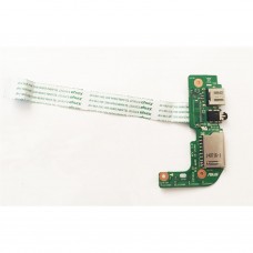 Notebook USB Port Audio Jacks Board for Asus  X555L X555LD with cable pulled (PBAS020)