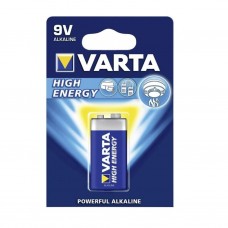 VARTA 9V High Energy Blok batterij, LR22, Blister OP=OP (PNBL-VARTA-LR22)