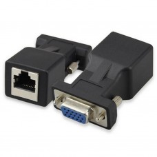 RJ45 female to VGA female adapter (RJ45-VGA-F-F) RJ45 female to VGA female adapter (RJ45-VGA-F-F)