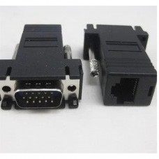 RJ45 female to VGA male adapter (RJ45-VGA-F-M) RJ45 female to VGA male adapter (RJ45-VGA-F-M)