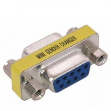 9 pin Serial Gender RS232 Changer Female to Female Adapter (A-RS232-F-F) 9 pin Serial Gender RS232 Changer Female to Female Adapter (A-RS232-F-F)