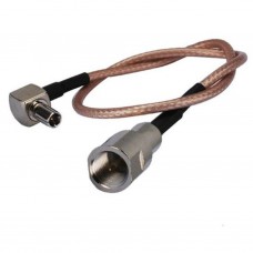 TS9 Male to FME-J (Male) Antenne Verlengkabel,30CM (TS9-FEMJ-30CM) TS9 Male to FME-J (Male) Antenne Verlengkabel,30CM (TS9-FEMJ-30CM)