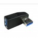 USB 3.0 A Male to Female adapter,right angled (USB3-RA-M-F)