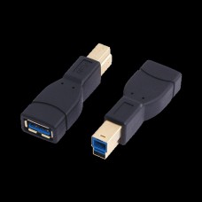 USB 3.0 A Female to B Male Adapter, AU0018 (USB3AF-BM-L) USB 3.0 A Female to B Male Adapter, AU0018 (USB3AF-BM-L)