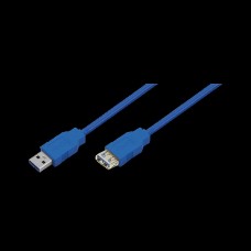 USB 3.0 A Male to A Female, blue, 0.5M,CU0059 (USB3AM-AF-05MBU) USB 3.0 A Male to A Female, blue, 0.5M,CU0059 (USB3AM-AF-05MBU)
